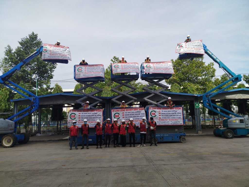 Vệ sinh công nghiệp Bình Dương